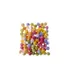 Bag with 100 spun paper balls 18 mm coulor mix