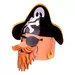 Maskers knutselen - Piraat 3D
