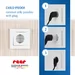 Stopcontactbeschermers, transparant, 5 stuks