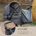 Growing pram pushchair shopping bag