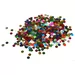 Pot de 130 g de confettis rond 6 mm mix de couleurs