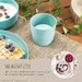 Growing cup, 2er Set, bluegrey