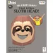 Maskers knutselen - Luiaard 3D