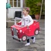 Maak een Vintage kartonnen knutselauto (rood)