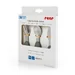 Couverts en acier inoxydable silicone, 3 pièces
