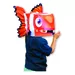 Maskers knutselen - Clownvis 3D