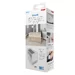 BiteSafe muggennet voor baby en reisbed, wit