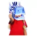 Maskers knutselen - Zebra 3D