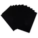 10 sheets non-woven felt Black