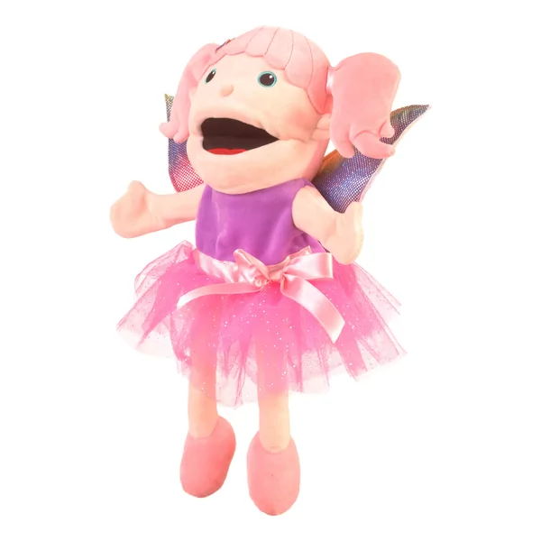 Marionnette à main - Fée avec bouche articuléee
