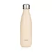 Colour stainless steel insulated bottle 500ml,beige