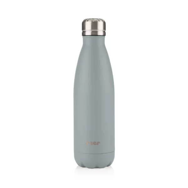 Colour Bouteille isolante en acier inoxydable 500ml,gris