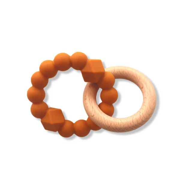 Anneau de dentition lune  miele