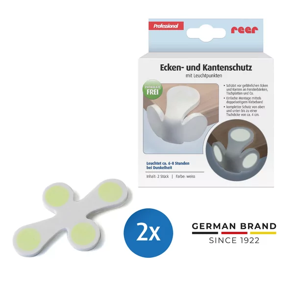 Protection de coins et de bords avec points lumineux