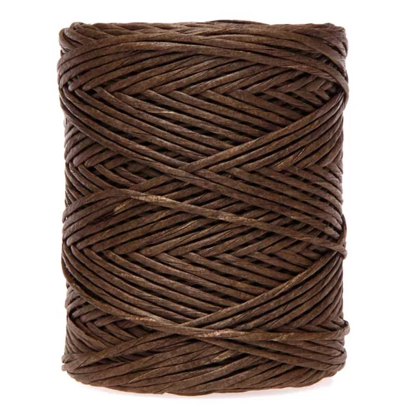Paper rope with metal wire ca. 100 m brown