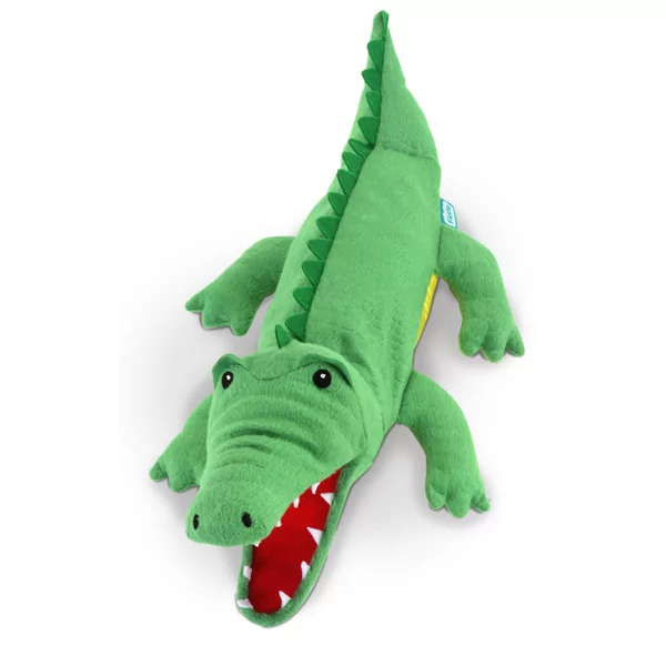 Marionnette à main - crocodile avec bouche mobile | Creamats