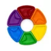 Regenboog kleurenwiel
