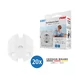 Stopcontactbeveiliging, schroefbaar, wit, 20 stuks