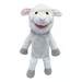 Handpop met bewegende mond - Schaap