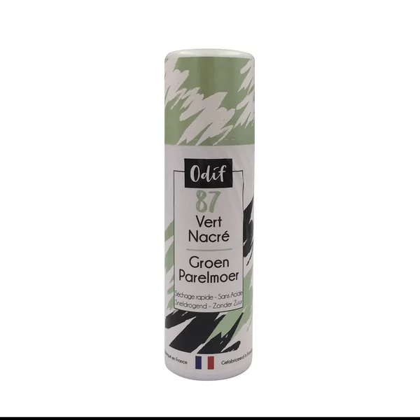 Odif 87 parelmoer effect - groen  spray 125 ml