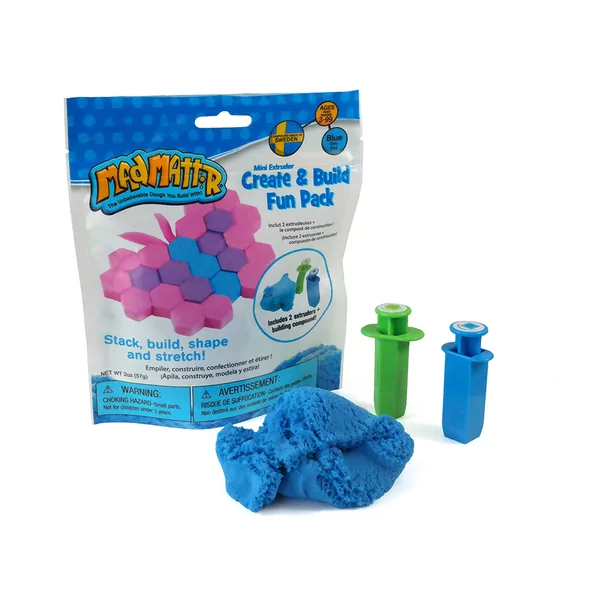 Creëer en bouw set 57 g blauw Mad Mattr
