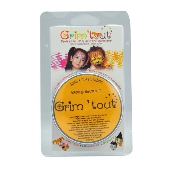 Blister Galet 20ml GRIM'TOUT - Jaune soleil