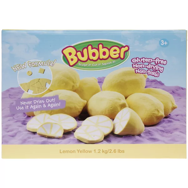 Bubber boite de 1,2 kg jaune