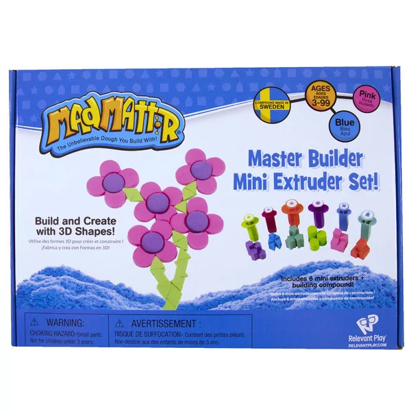Set construction Mad Mattr  6 mini extrudeurs - 1 couteau