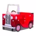 Maak een Vintage kartonnen knutselauto (rood)