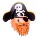 Pirate 3D Mask Card Craft