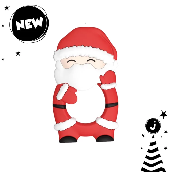 Xmas teether santa