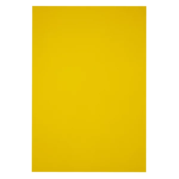 10 feuilles de néoprène jaune or A4
