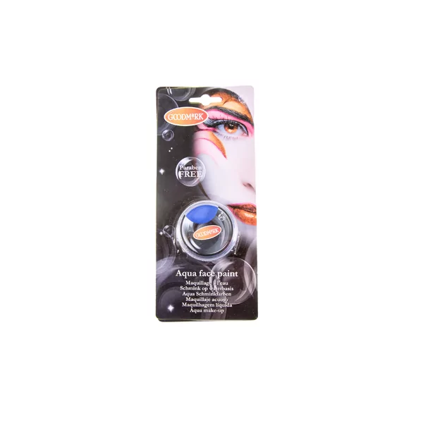 Maquillage a l'eau en godet 14 g - bleu