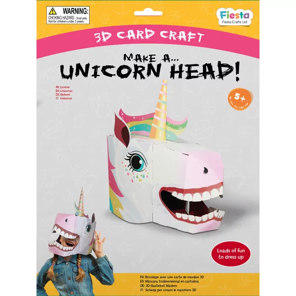 Créer un masque 3D - Licorne