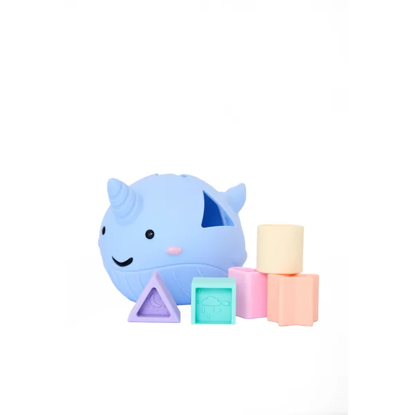 Narwhal trier les formes pastel