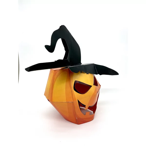 Créer un masque 3D - Citrouille