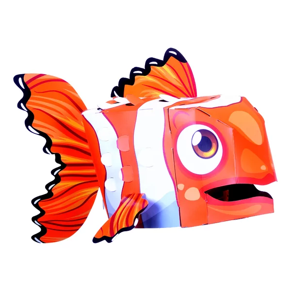 Créer un masque 3D - Poisson-clown