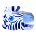 Maskers knutselen - Zebra 3D