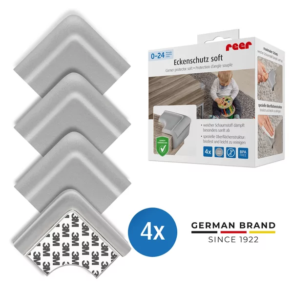 Protection d?angle souple, gris