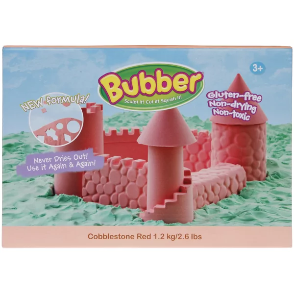 Bubber boite de 1,2 kg. Rouge