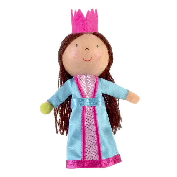 Finger puppet Princess and the pea