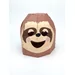 Maskers knutselen - Luiaard 3D