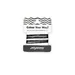 Kids chew pendant cord black